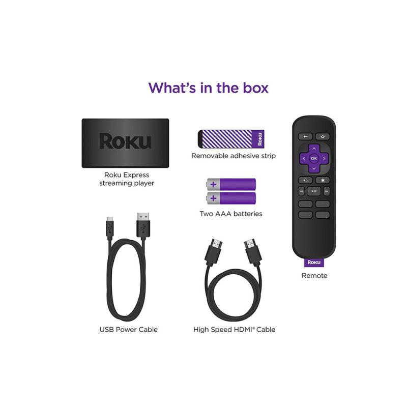 electronica Audio y Video Roku Express 4