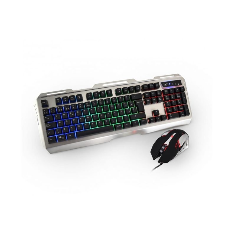 electronica Audio y Video Kit de Teclado y Mouse Gaming Naceb Technology NA-0911 3