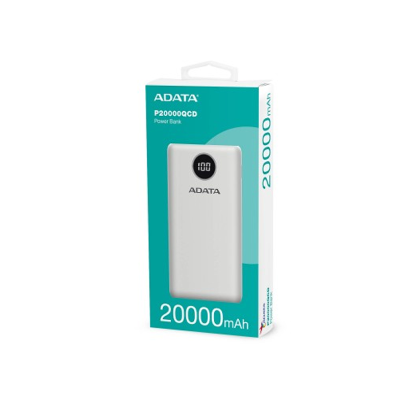 electronica Audio y Video PowerBank ADATA P20000QCD 5