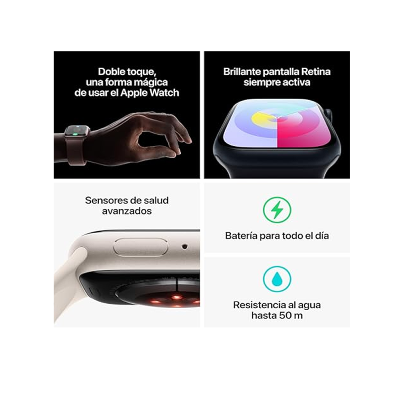 electronica Audio y Video APPLE WATCH SERIE 9 41MM 6