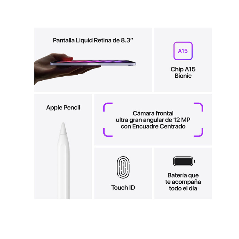electronica Computación IPAD MINI 8.3 PULGADAS 6