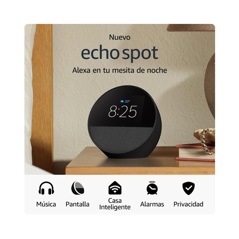 electronica Audio y Video Echo Spot 4