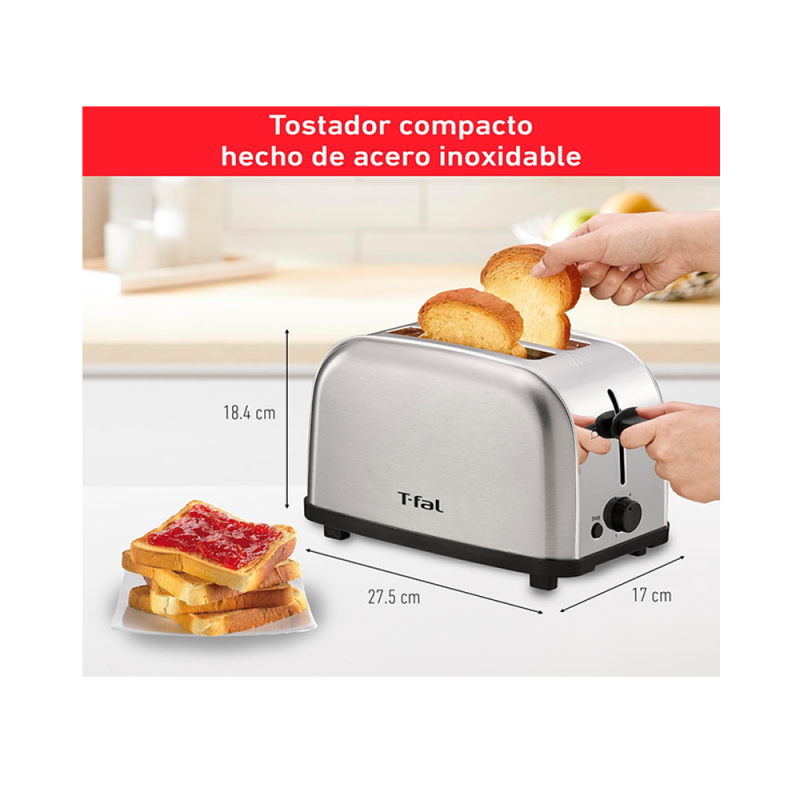 electronica Cocina T-fal Ultra Toaster INOX 5